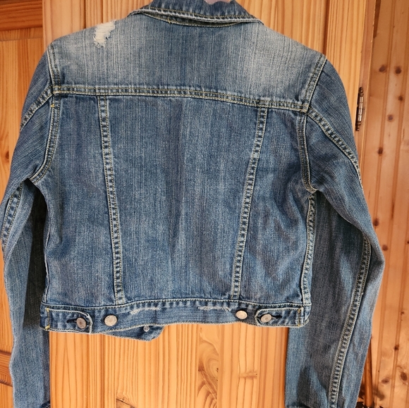 Womens american eagle jean jacket - Picture 6 of 7